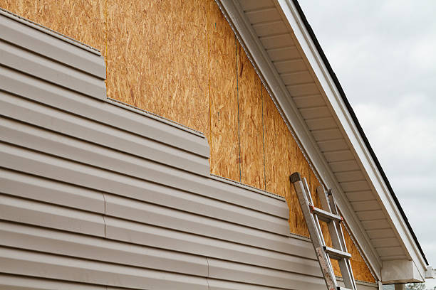Professional Wood Siding technician working in Danville, OH